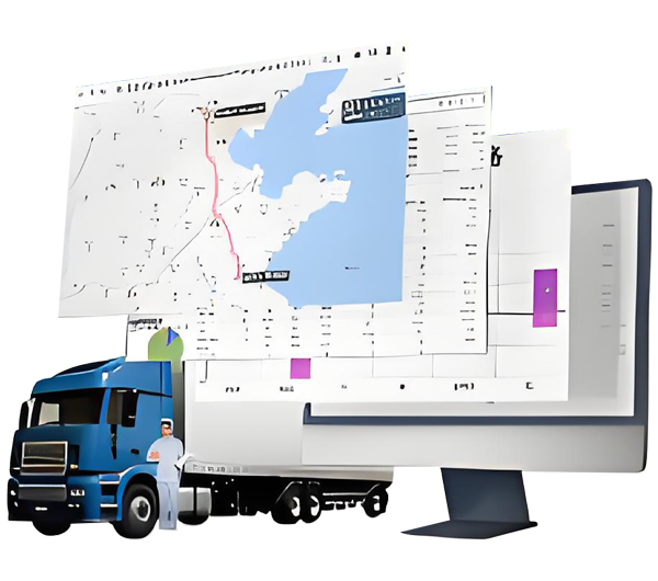 Self developed TMS transportation management system
